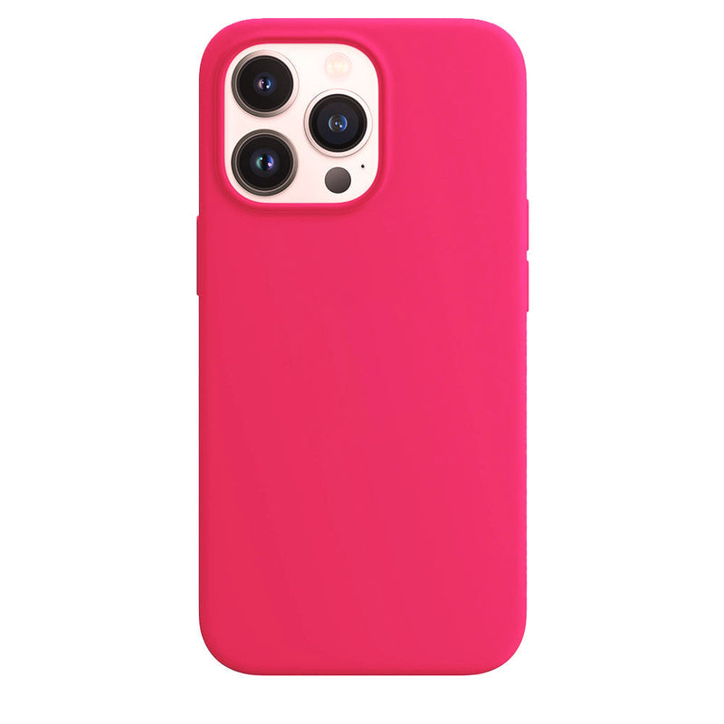 Bubble Gum Pink Silicon Phone Case for iPhone 13 Series