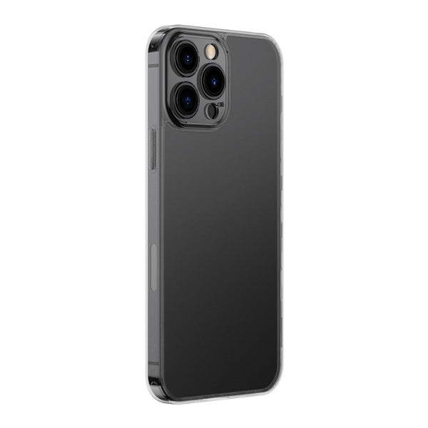 Black Frosted Glass Phone Case For iPhone 13 Series