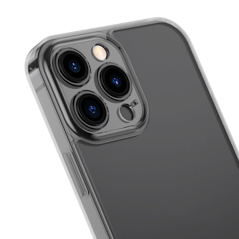 Black Frosted Glass Phone Case For iPhone 13 Series
