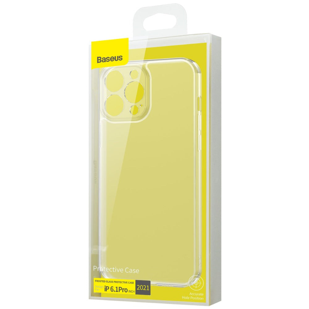 Transparent Frosted Glass Case For iPhone 13 Series