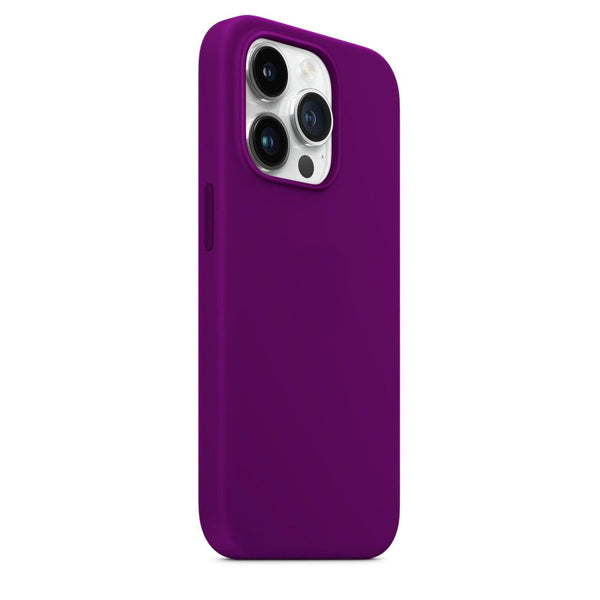 Purple Silicon Phone Case For iPhone 13 Series