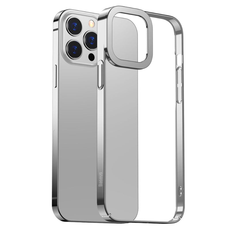 Electroplated  Glitter Silver Phone Case for iPhone 13 Series