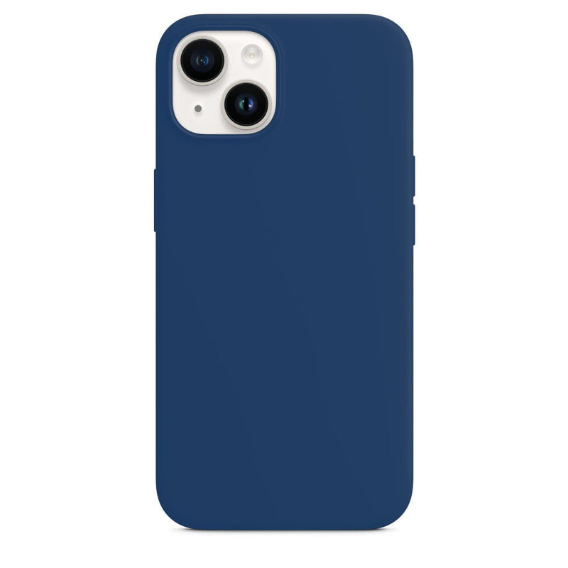 Navy Blue Silicon Phone Case for iPhone 14 Series