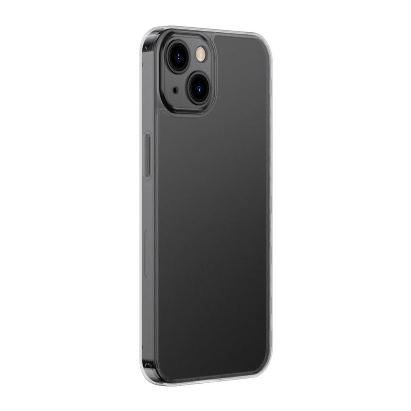 Black Frosted Glass Phone Case For iPhone 13 Series