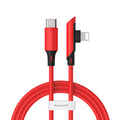 Baseus  Colourful Elbow Type-C to iP Cable PD 18W 1.2m