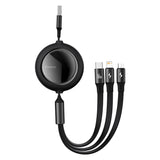 Baseus One-for-three Retractable Data Cable