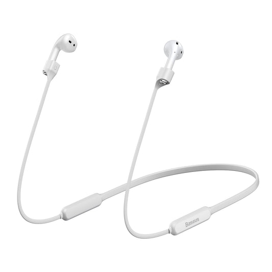 Baseus Sports Collared Silicone HangingSleeve For Pods 1/2 Generation White