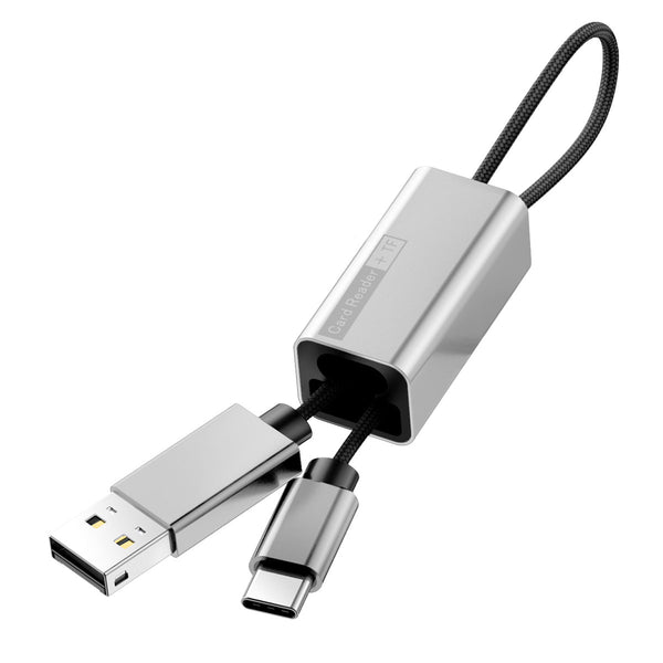 Baseus Pendant Card Reader Silver