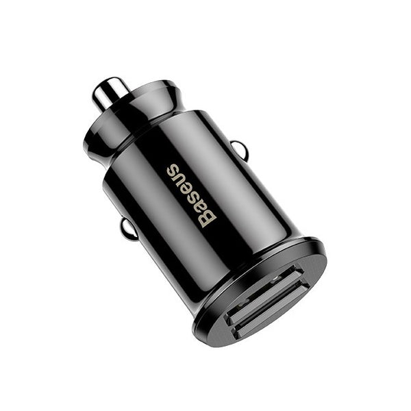 Baseus Dual Usb 3.1A Grain Car Charger