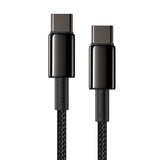 Baseus Tungsten Gold Type-C to Type-C 100W Fast charging Cable 2m