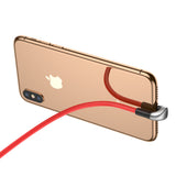 Baseus Green U-shaped Mobile Game Cable USB For iP 1m