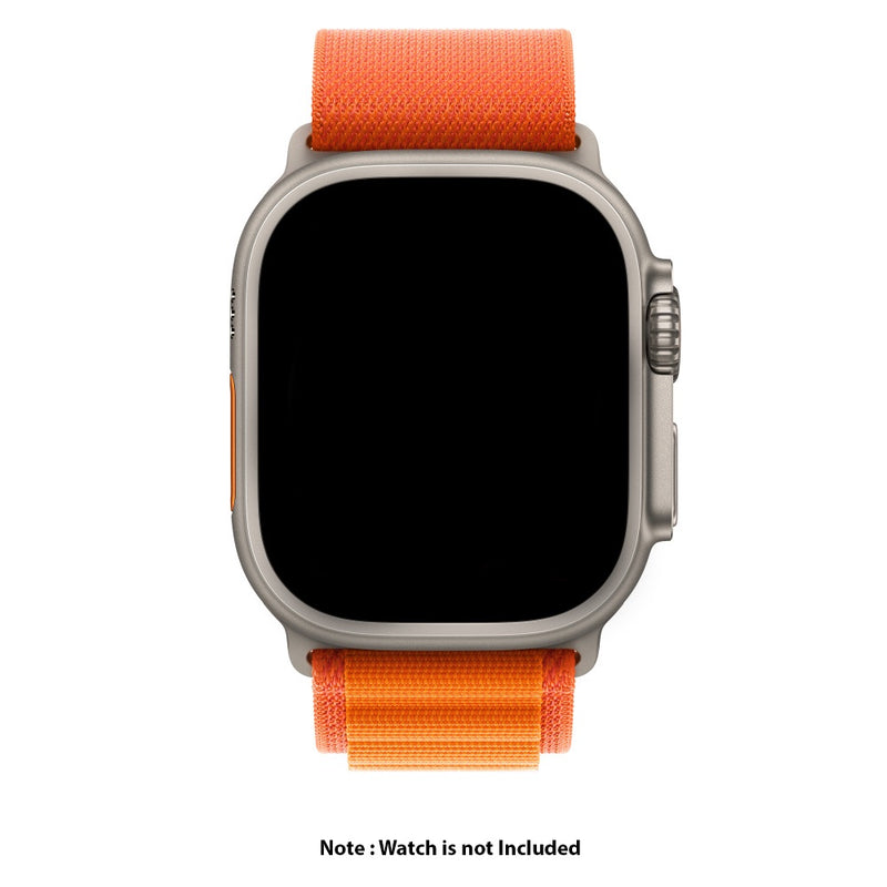 Orange Colour Rugged Loop Apple Watch Band