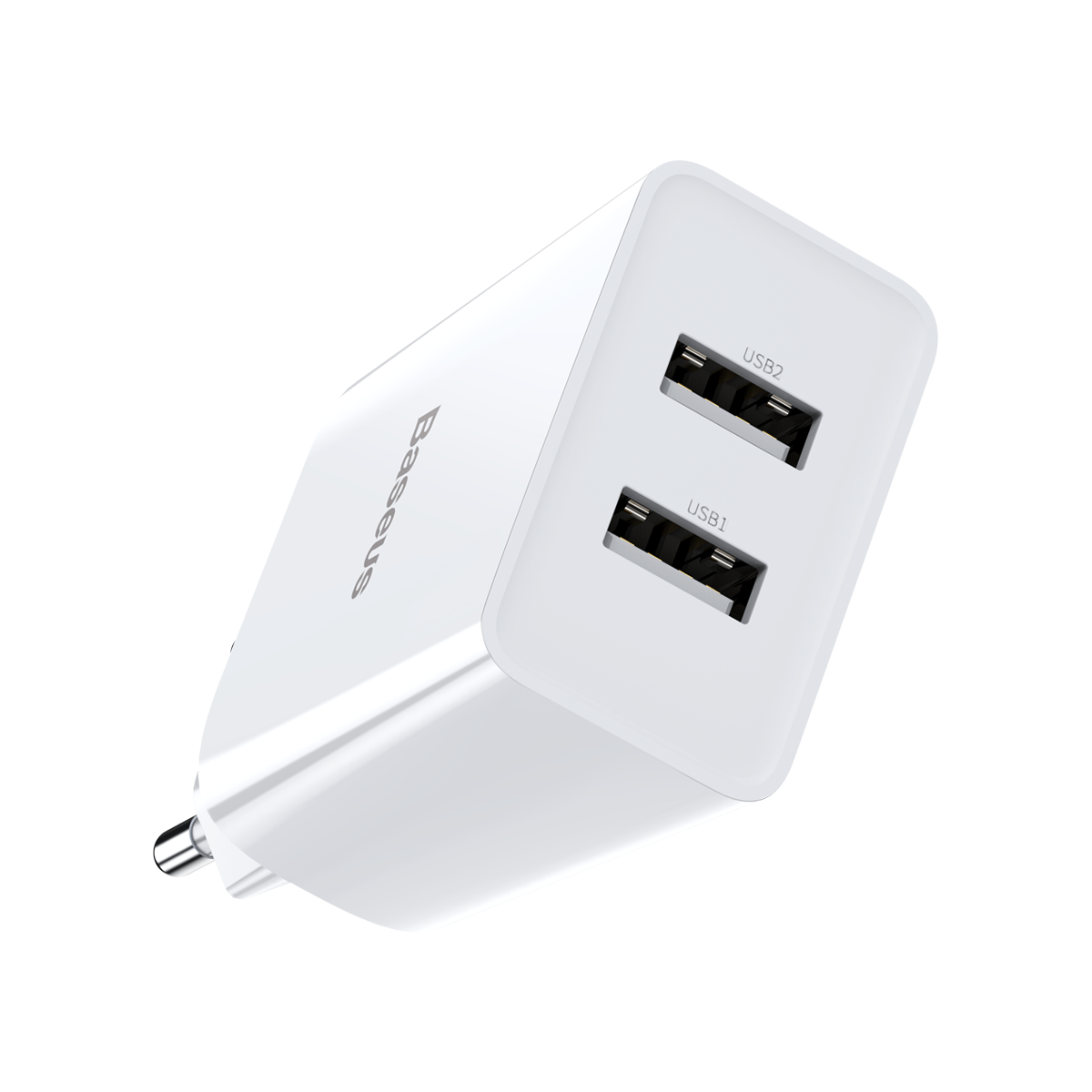 Baseus Dual USB Port Wall Charger with iP Cable