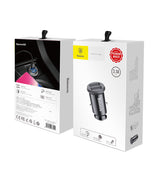 Baseus Dual Usb 3.1A Grain Car Charger