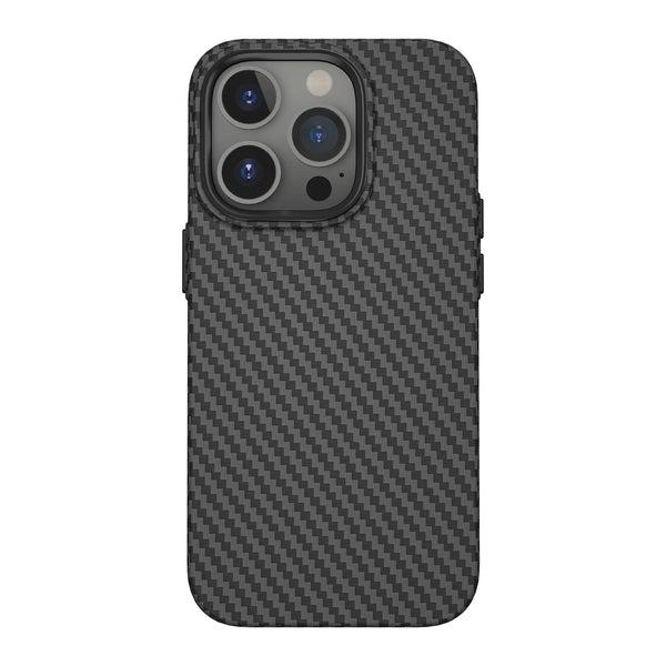 Carbon Texture iPhone 14 Series Case