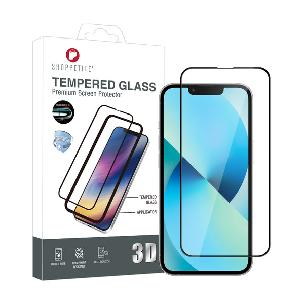 3D With Easy Applicator Ultra  Clear Tempered Glass Screen Protector for iPhone Series