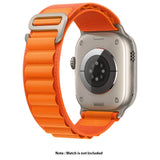 Orange Colour Rugged Loop Apple Watch Band