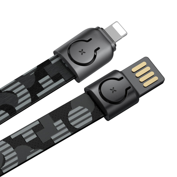 Baseus Gold Collar Lanyard Data Cable USB For IP 35cm