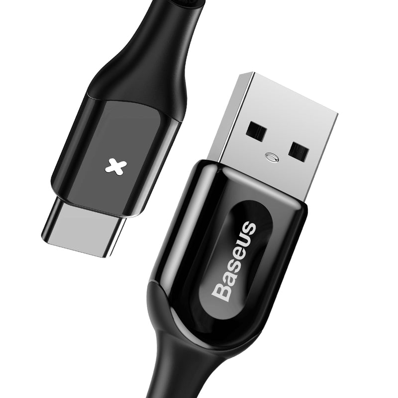 Baseus X-type Light Cable For Type-C 3A 1M