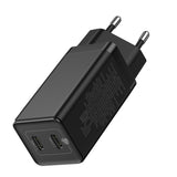 Baseus GaN Mini 45w Dual Type-C Port Charger with Type-C to Type-C Cable