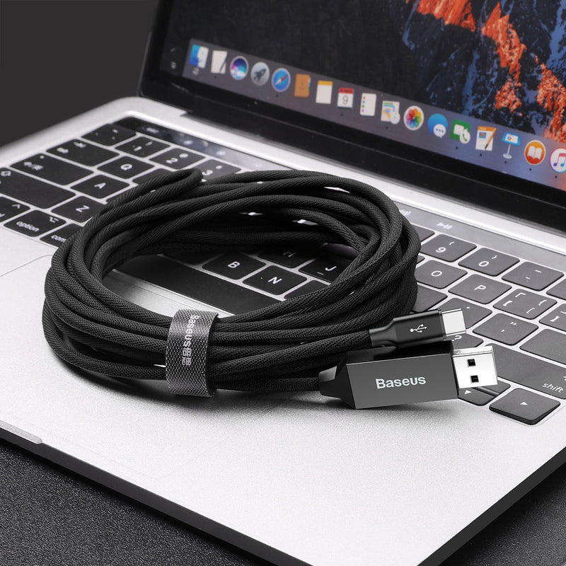 Baseus Type-C 3A 5M Artistic striped cable
