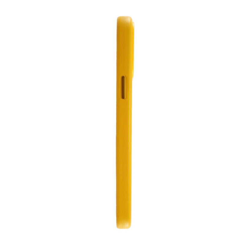 Yellow PU Leather Case For iPhone 13 Series