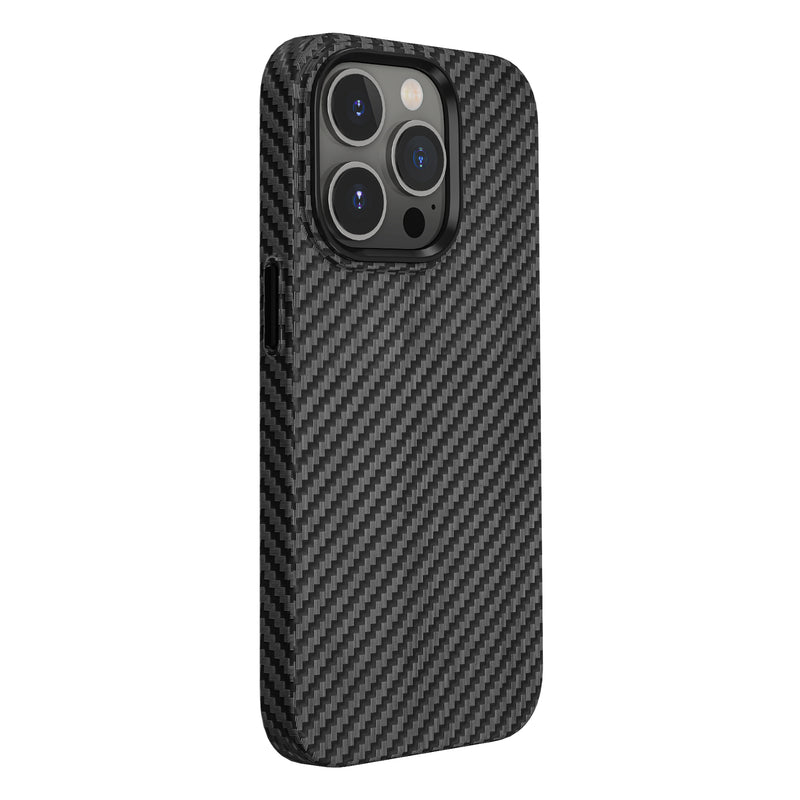 Carbon Texture iPhone 14 Series Case
