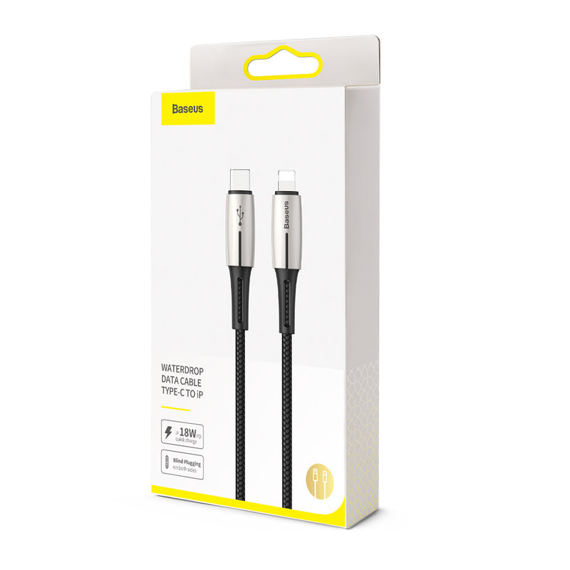 Baseus Waterdrop Cable Type-C to iP PD 18W 1.3m