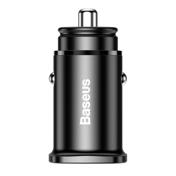 Baseus Metal Body 30w Type C+USB Car Charger