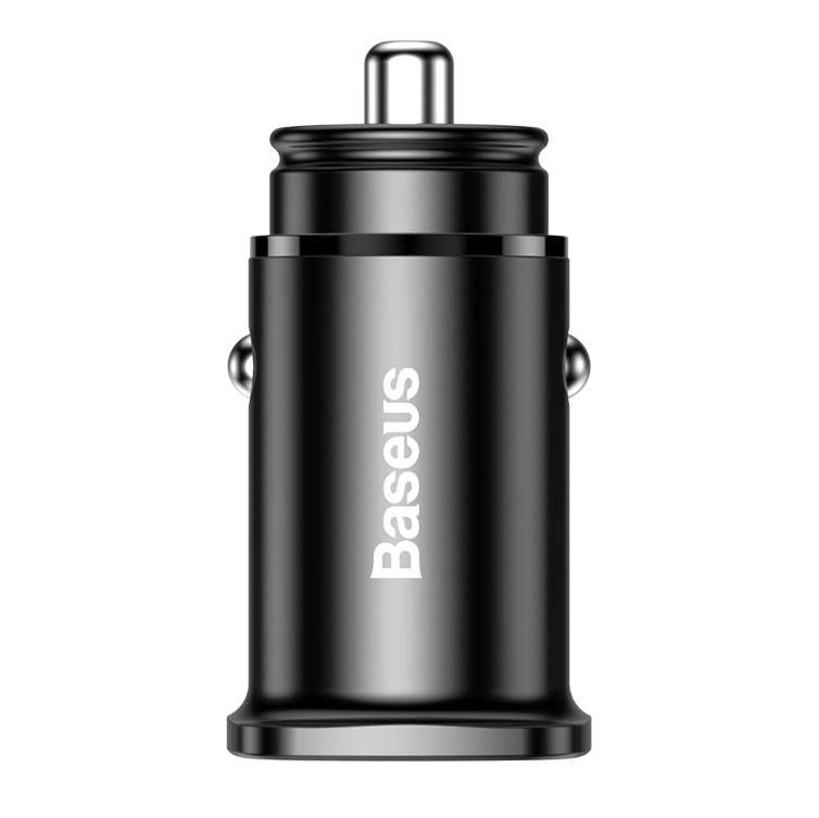 Baseus Metal Body 30w Type C+USB Car Charger