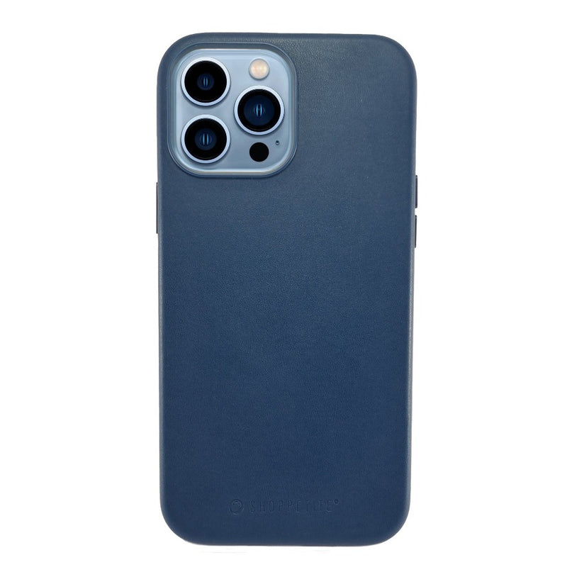 Blue PU Leather Case for iPhone 13 Series