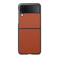 Pebble Real Leather Case for Samsung Flip 3