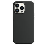 Charcoal Black Silicon Phone Case for iPhone 14 Series