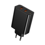 Baseus 3 in 1 PPS Technology 60w Quick Wall Adapter(C+U+U)