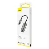 Baseus 2-in-1 Type-C Male to Type-C & 3.5mm Female Adapter