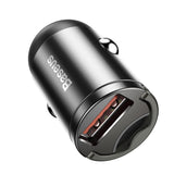 Baseus 30 watt Fast  Charging USB Port Car Charger