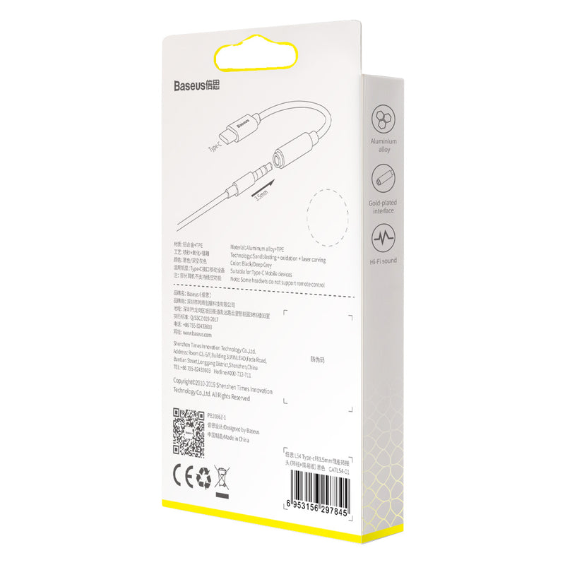 Baseus Type-C Male to 3.5mm Female Adapter