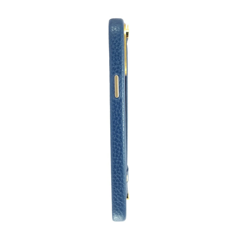 Blue PU Leather Case with Holder & Stand For iPhone 13 Series
