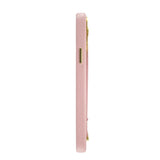 Pink Leather Case with Holder & Stand For iPhone 13 Series