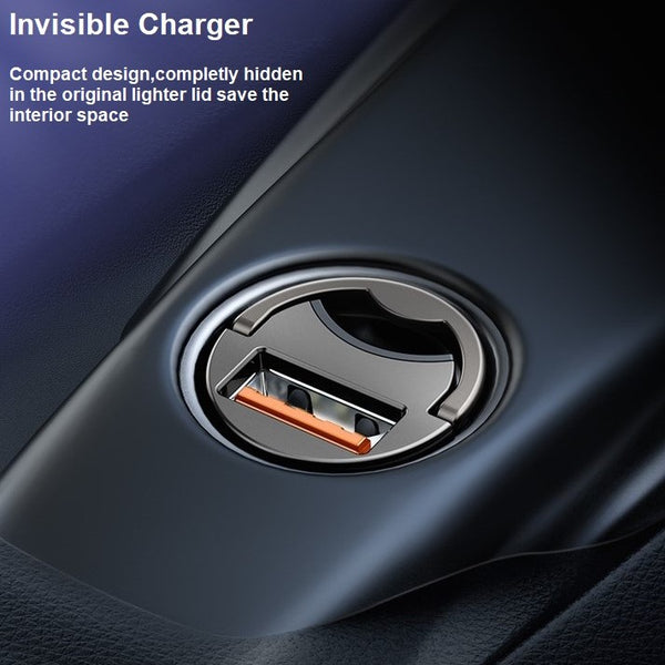 Baseus 30 watt Fast  Charging USB Port Car Charger