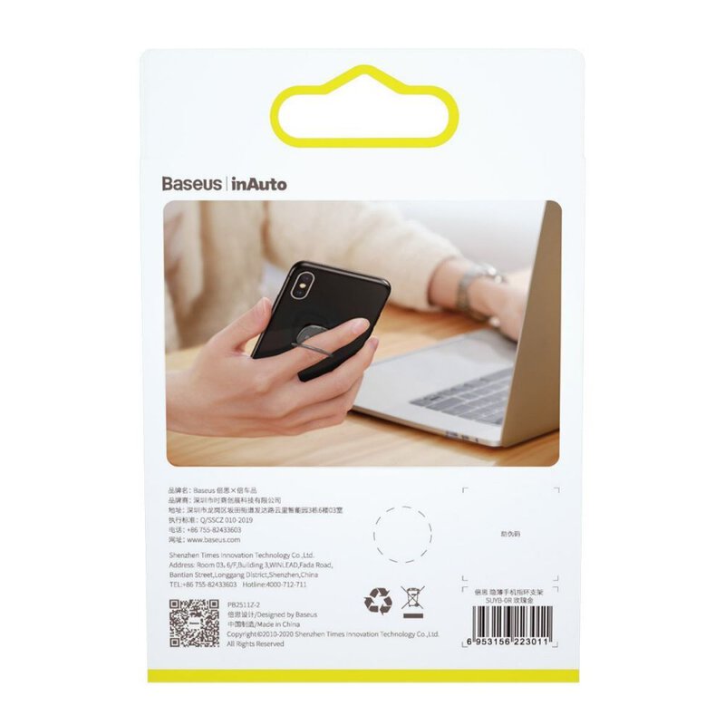 Baseus Invisible Ring Holder Black