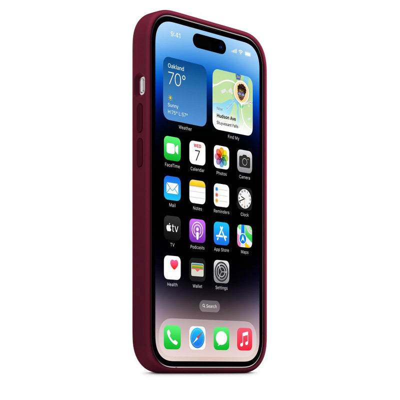 Cherry Silicon Phone Case for iPhone 14 Series