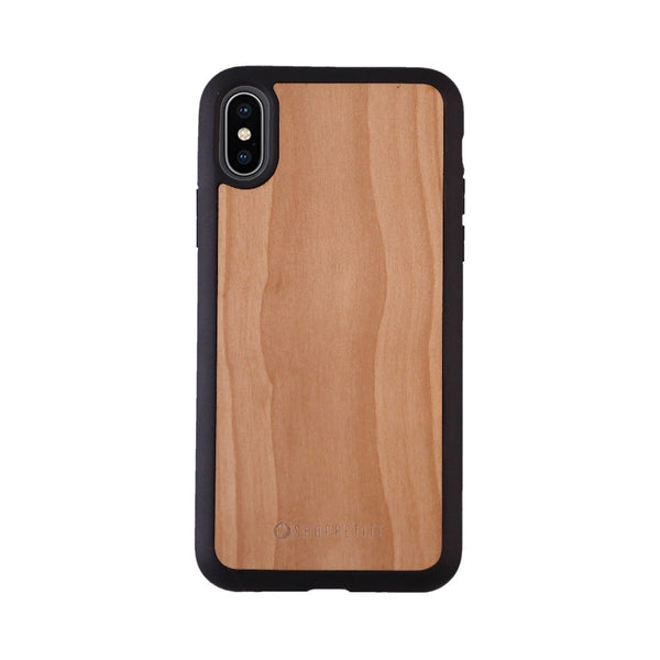 Real Maple Wood Case For iPhone X series
