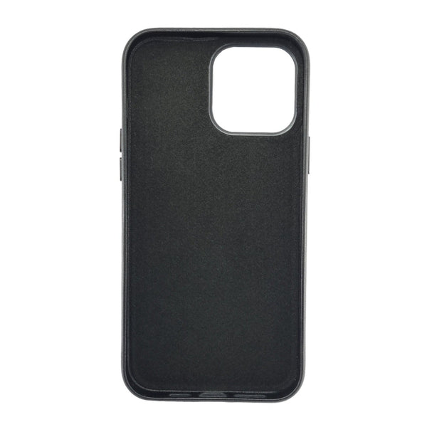 Black PU Leather Case For iPhone 13 Series