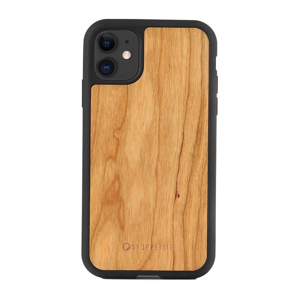 Real Rose Wood Case For iPhone