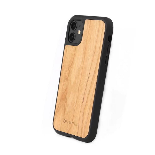 Real Rose Wood Case For iPhone