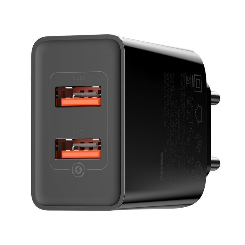 Baseus Speed Mini Dual USB 18w Charger
