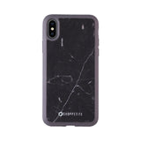 Real Ebony Marble Case for iPhone