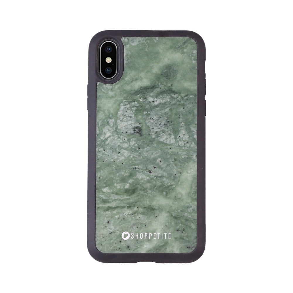 Real Emerald Marble Case for iPhone